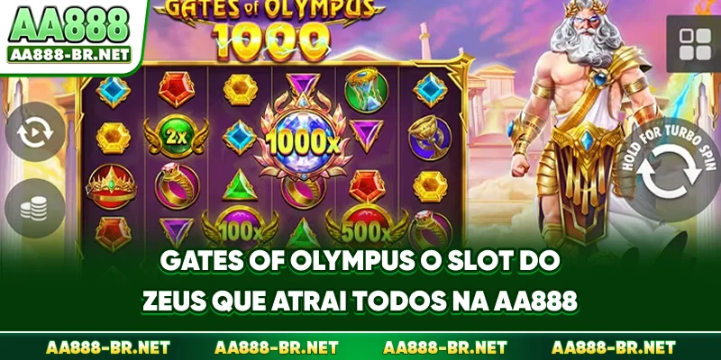 Gates Of Olympus - O Slot Do Zeus Que Atrai Todos Na AA888